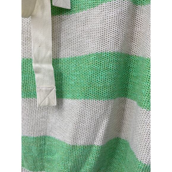 Free People Cassidy Off The Shoulder Striped Sweater In Wild Green NEW Small - Picture 10 of 12
